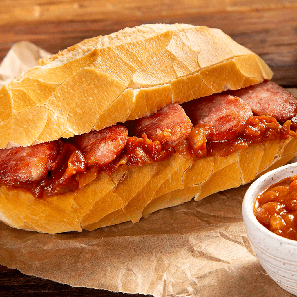 Pão com Linguiça