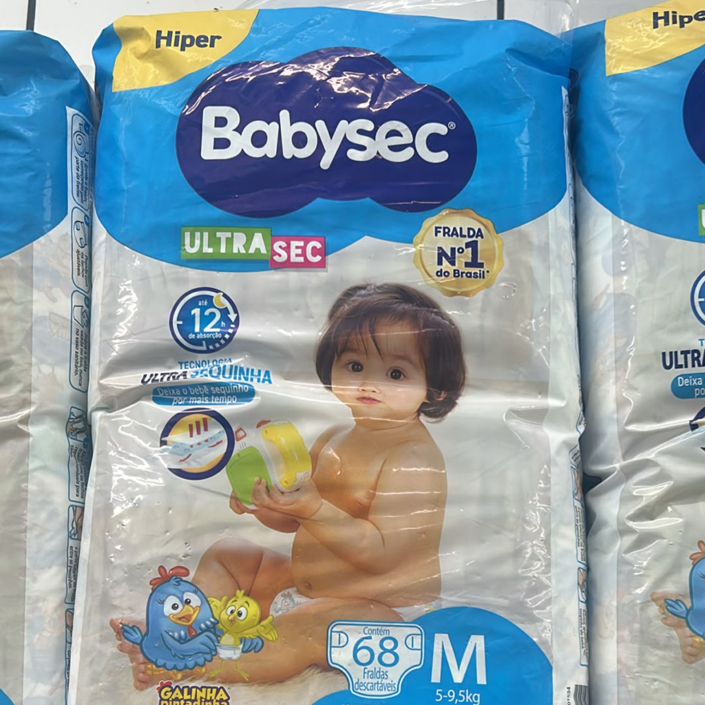 Fralda Hiper Babysec – M