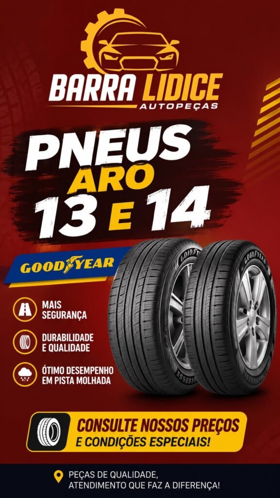 Pneus Aro13 e 14