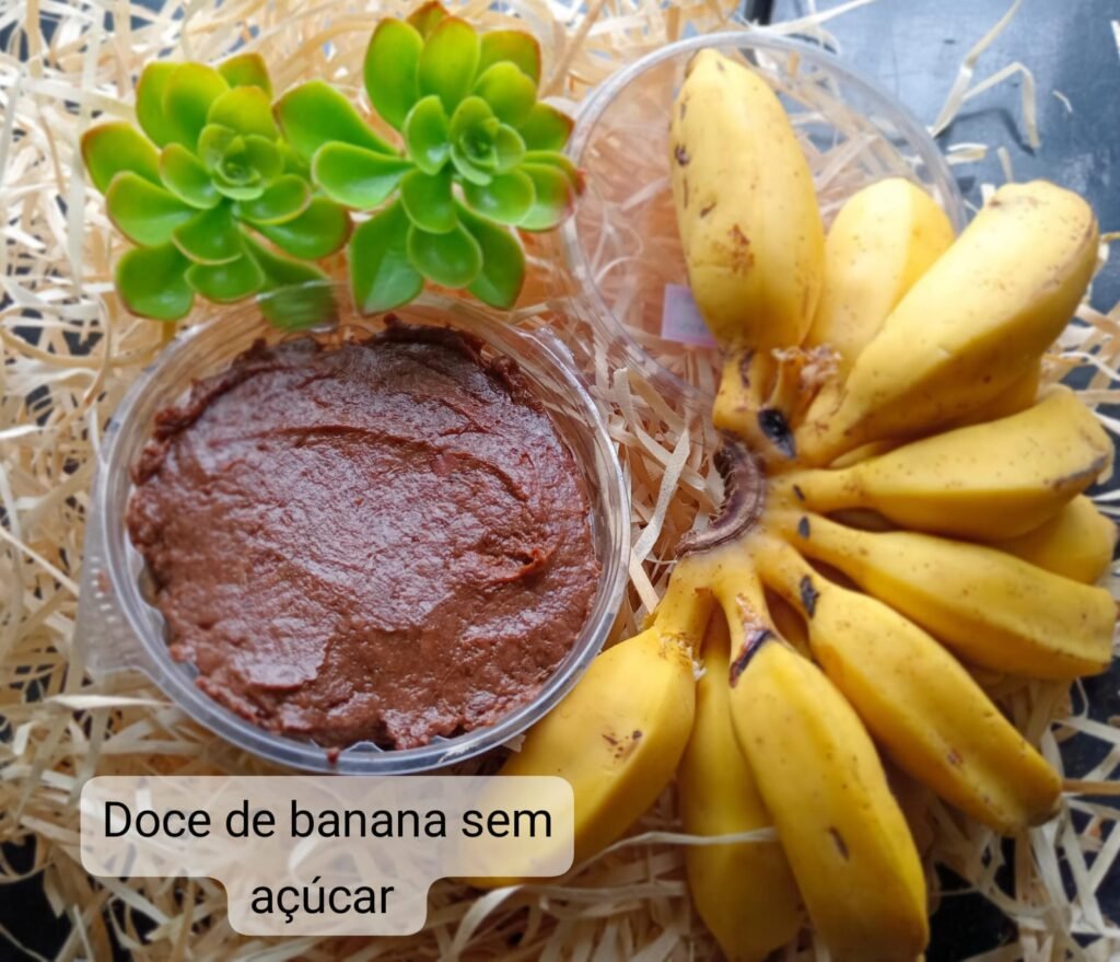 Doce de Banana Sem Açúcar